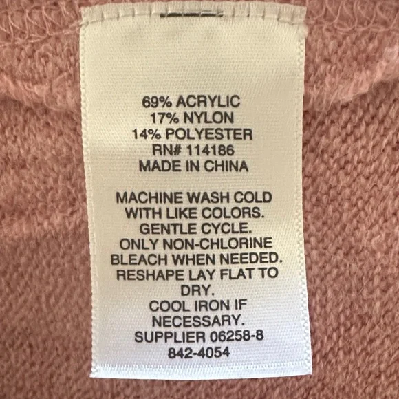 a.n.a Women's V-Neck Sweater - Rose / Peach Color - Picture 12 of 12